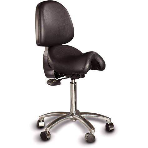 Australian Made Original Ergonomic Saddle Seat With Backrest By Bambac