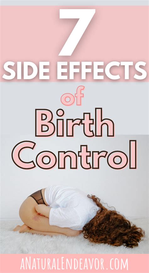 7 Scary Side Effects Of Hormonal Birth Control Hormonal Birth Control