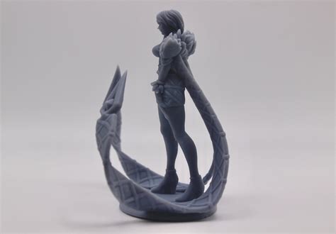 3d Printed Kda Evelynn Statue Figure From League Of Legends Etsy