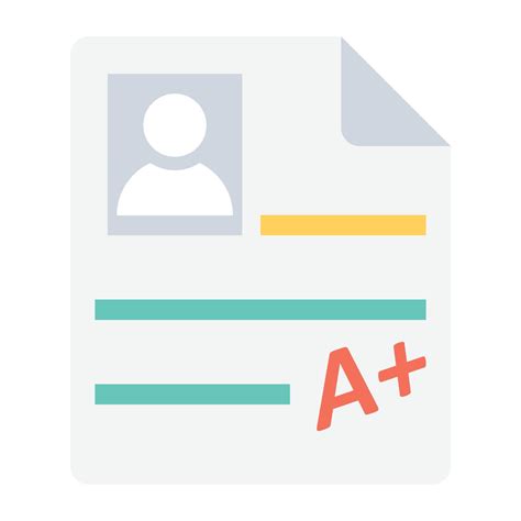 grade report concepts  vector art  vecteezy