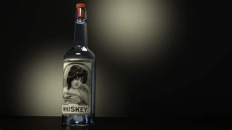 Whiskey Bottle Cg Cookie