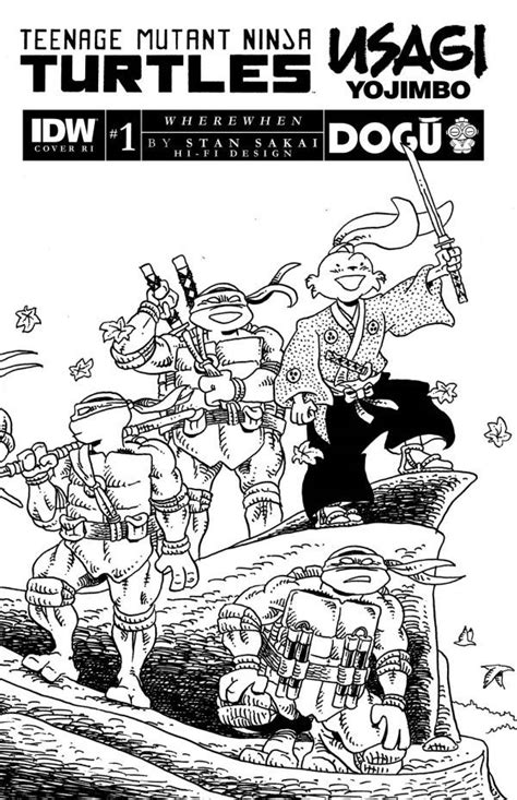 Teenage Mutant Ninja Turtlesusagi Yojimbo Wherewhen Variant Covers