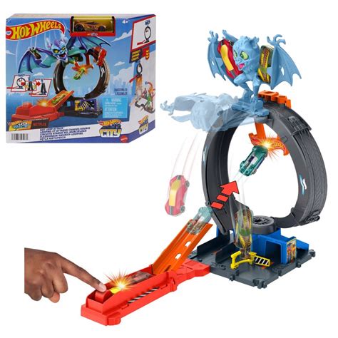 Hot Wheels City P Tla Nietoperza Zestaw Htn Cena Opinie Allegro
