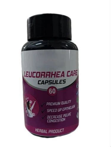 Herbal Leukorrhoea Care Capsule At Rs Bottle Leucorrhoea Herbal