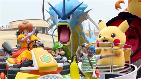 Japan TravelUSJ Pokémon and Mario Floats Appear YouTube