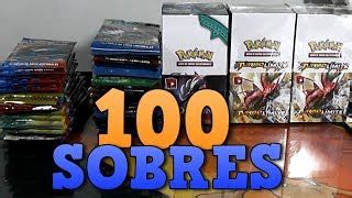 ABRIENDO 100 SOBRES MEGA APERTURA DE CARTAS POKÉMON 2017 Doovi