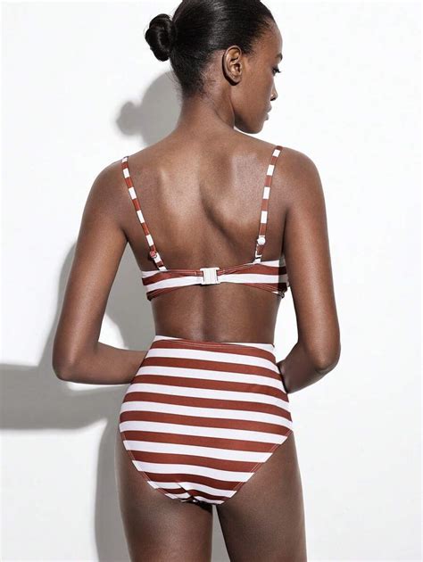 Maija Women S Striped Sexy Bikini Set For Vacation For Sale Australia