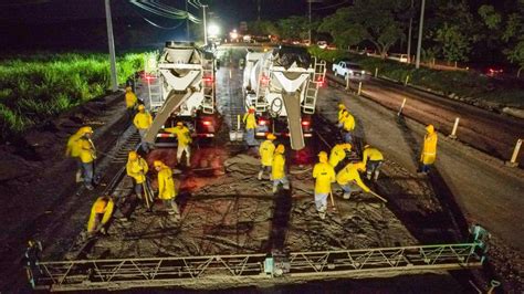 Ministerio de Obras Públicas on Twitter Continuamos pavimentando uno