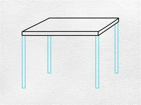 How to Draw a Desk - HelloArtsy