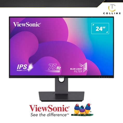 Viewsonic 24 Inches IPS Monitor 75Hz VX2480 SHDJ Full HD Resolution