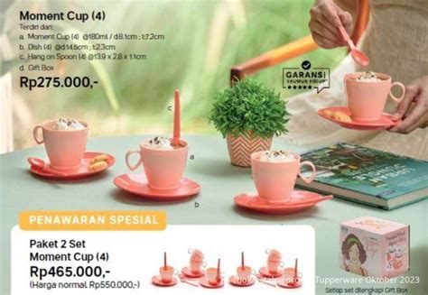 Pesta Diskon Botol Minum Di Katalog Promo Tupperware Oktober Ada