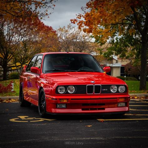 Beautiful Red E30 BMW M3 at Shaded Sunday Car Meet | Bmw e30, Bmw, Bmw ...