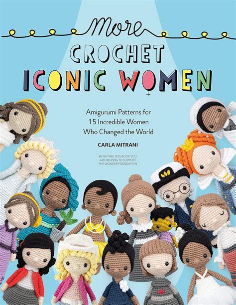 Amazon More Crochet Iconic Women Amigurumi Patterns For