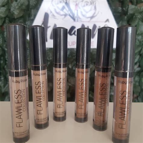 Corretivo L Quido Ruby Rose Cores Lan Amento Nude Shopee Brasil