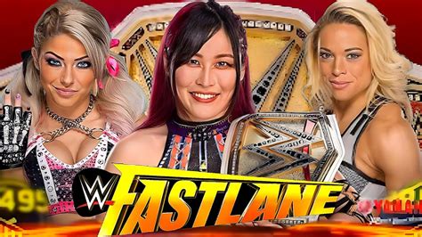 Iyo Sky Vs Alexa Bliss Vs Zoey Stark Womens Championship Full Match