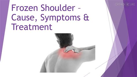 Ppt Frozen Shoulder Cause Symptoms Treatment Powerpoint