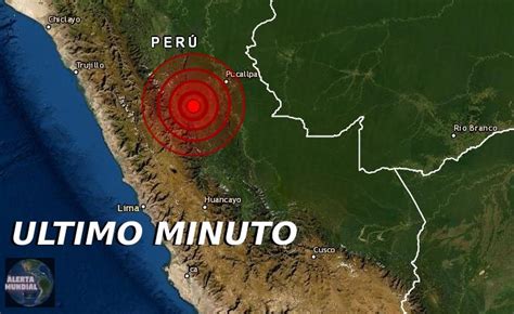 Sismo De Magnitud 5 4 Sacude Huánuco Perú