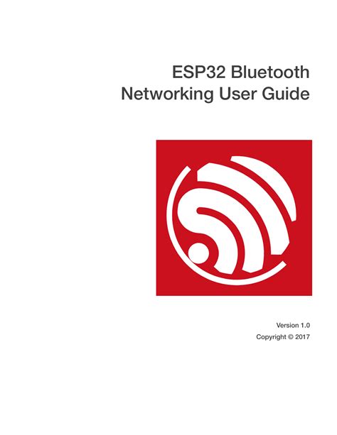 ESP32 Bluetooth Networking User Guide Manualzz