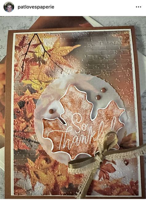 Stampin Up All About Autumn Fruitful Blessing Card For Happy Inkin