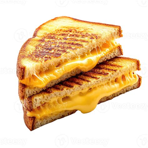 Ai Generated Grilled Cheese Sandwich Isolated On White Background 36729230 Png