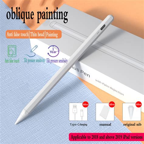 Hot Sell Tip Replaceable Capacitive Stylus Pen Nib Battery Activated