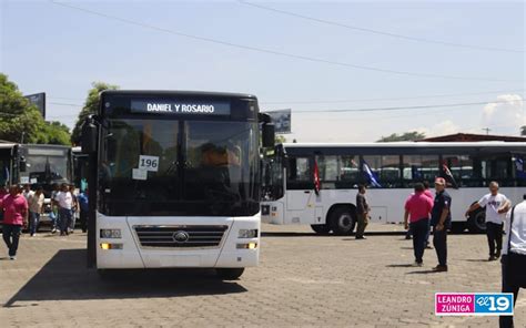 Gobierno De Nicaragua Entrega Buses Nuevos A Transportistas De Ciudad