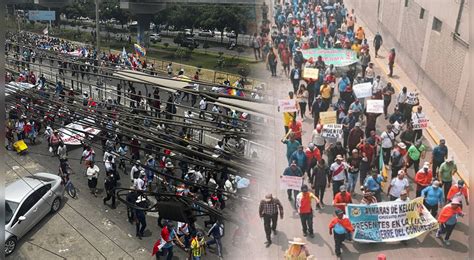 Marcha Nacional En Vivo Qu Sabe De Las Protestas De Hoy De Enero