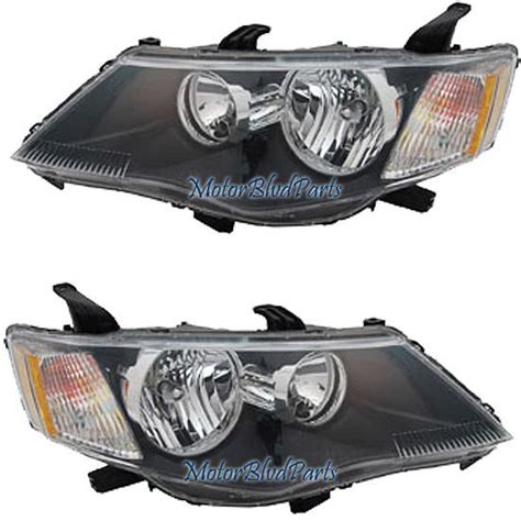 Buy Mitsubishi Outlander Halogen Headlights Headlamps Left