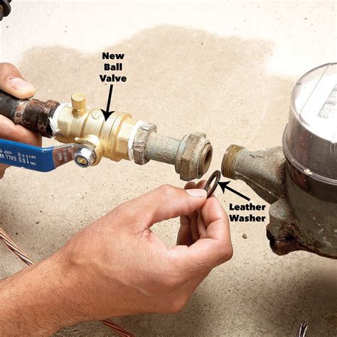 Home Repair: How to Replace the Main Shut Off Valve | The Family Handyman