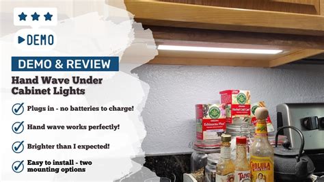 Myplus Under Cabinet Lights Unboxing Installation And Review