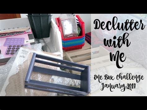 Declutter With Me One Box Challenge YouTube