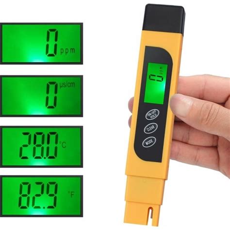 Digital Tds Tester B Rbar Penna Ph Papper Vattenkvalitet Tds Ec