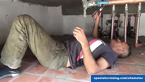 Maintenance Worker Catches Me Out Jerking Off Gay Bear Porn Feat