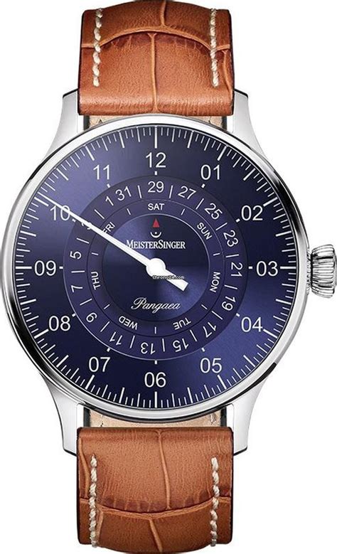 Meistersinger Pangea Day Date Pdd Einzeiger Automatikuhr For