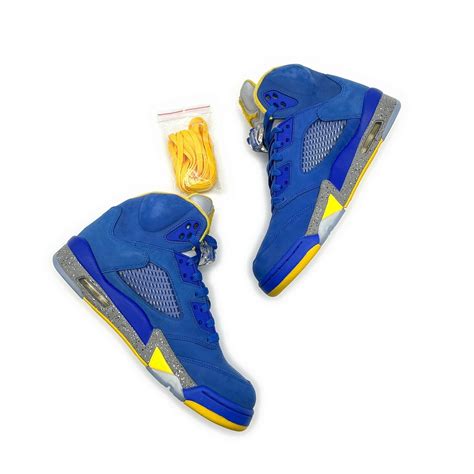 Cd Nike Air Jordan Retro Laney Varsity Royal Blue Yellow