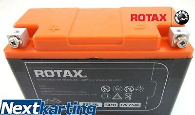 Genuine Rotax Max Lightweight Lithium Battery Kart FREE POSTAGE