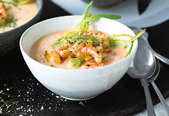 Erd Pfel Fenchel Suppe Mit Eismeerkrabben Frisch Gekocht