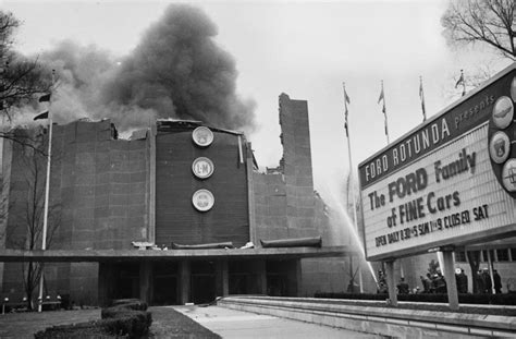 Ford Rotunda 1962 On Fire People And Places Blue Oval Forums