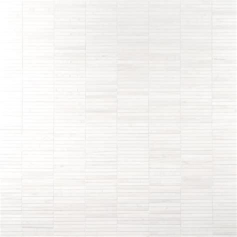 Bond Tile Bianco 12 X 12 Marble Linear Mosaic Tile Wayfair