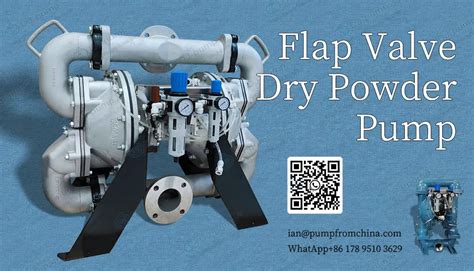 Reliable Dry Powder Transfer 1 3 Diaphragm Pump Pneumatic Double