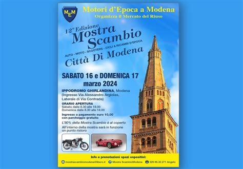 Mostra Scambio Citt Di Modena Mostre Scambio D Epoca