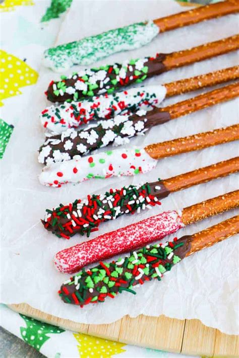 Chocolate Covered Pretzel Rods Recipe The Diary Of A Real Housewife