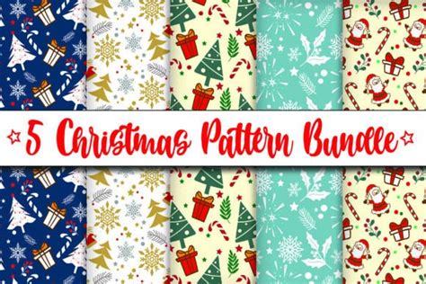 Christmas Papers Background Bundle Graphic By AsiaArtGallery Creative