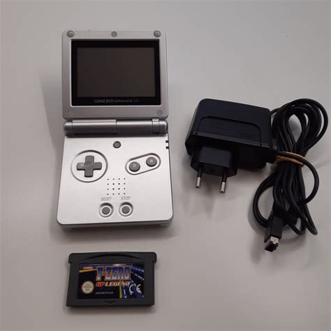 Nintendo Game Boy Advance Sp Silver Platinum Ags 001 2 Games Charger Tested Munimorogobpe