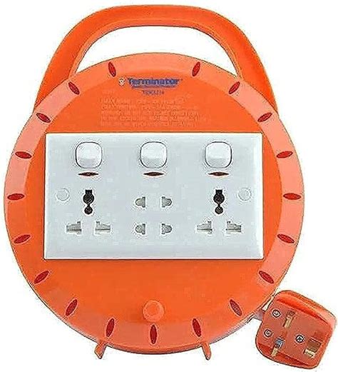 Terminator 4 Way 5 Meter Power Socket Extension Model Ter 3205tus 5m