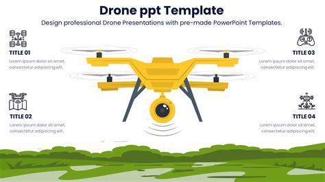 Drone Ppt Template Exclusive Comprehensive Template Top Notch