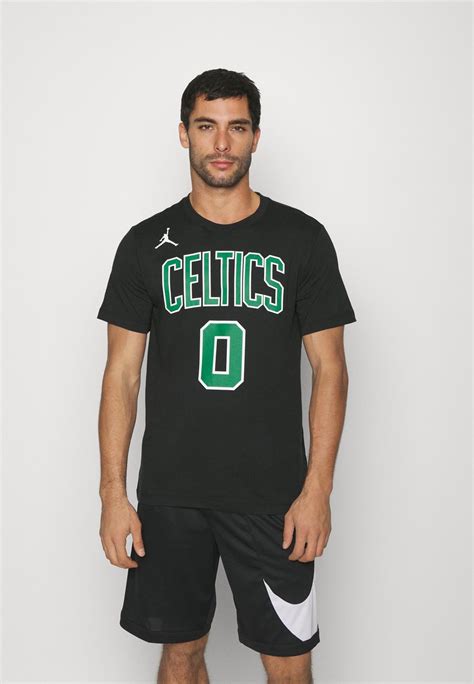 Nike Performance Nba Jayson Tatum Boston Celtics Tee Fanartikel Blackzwart Zalandonl