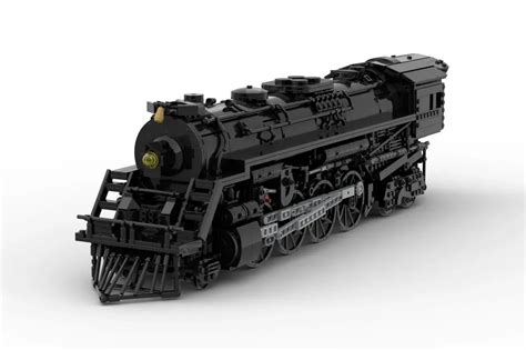 Lego Ideas Pere Marquette Steam Locomotive