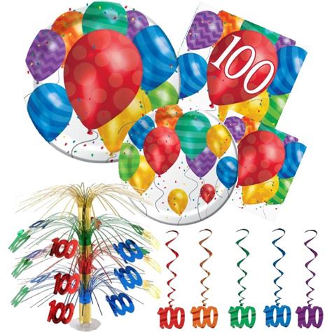 Balloon Blast 100th Birthday Party At Lewis Elegant Party Supplies