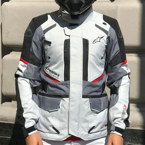 Jaqueta Alpinestars Andes V Drystar Branco Cinza Preto Imperme Vel